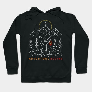 Adventure Begins Hoodie